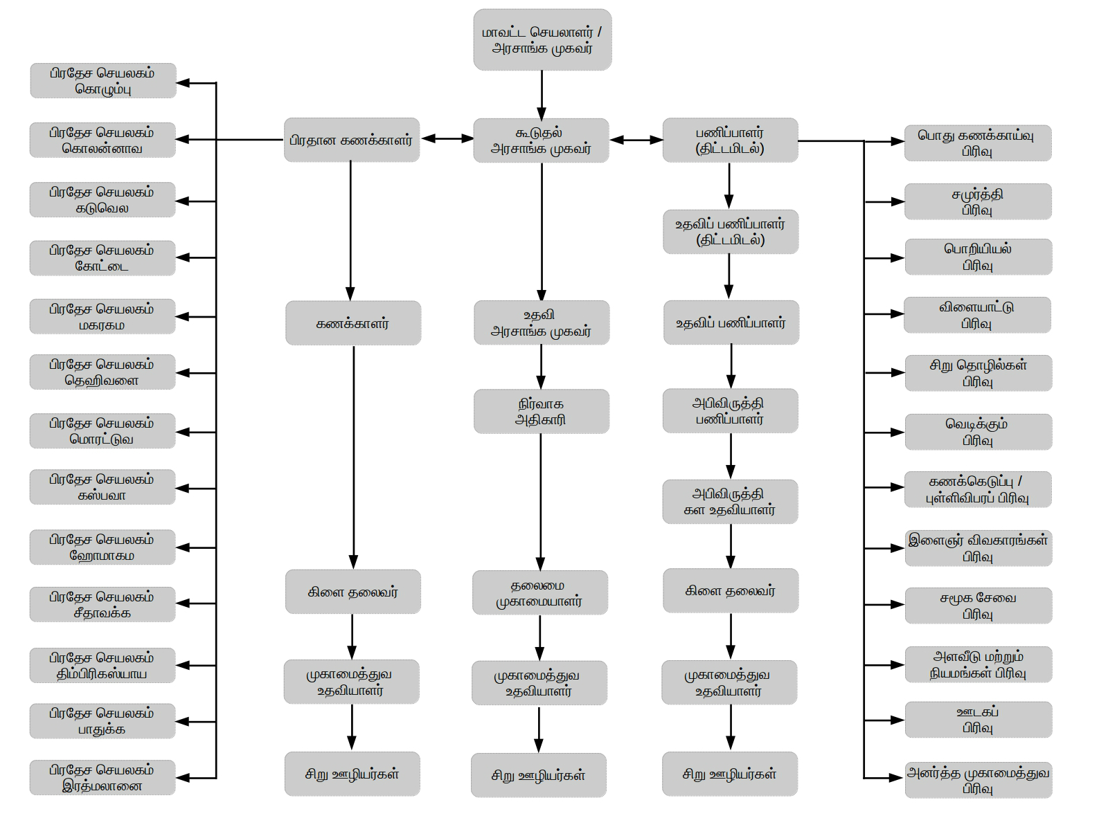 org structure ta